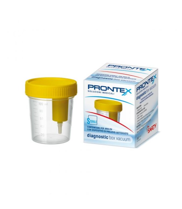 CONTENITORE PER URINA STERILE PRONTEX DIAGNOSTIC BOX CON PRELIEVO CUUM