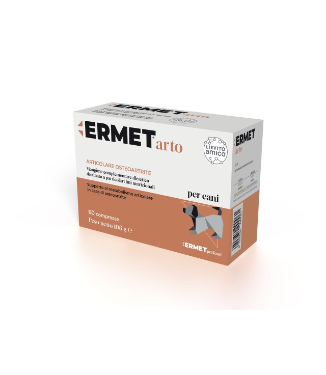 ERMET ARTO OSTEOARTRITE CANE 60 COMPRESSE