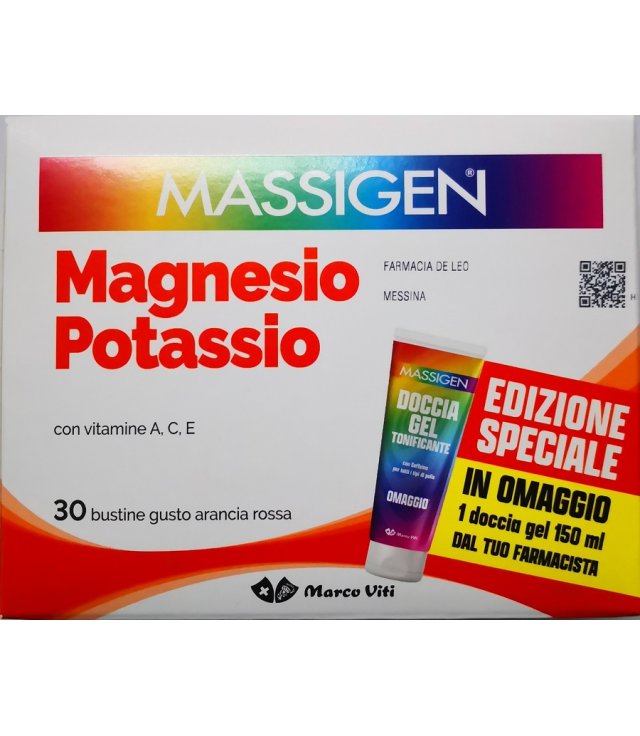 MASSIGEN MAGNESIO POTASSIO 30 BUSTINE EDIZIONE SPECIALE 2025 MASSIGEN MAGNESIO POTASSIO 30 BUSTINE EDIZIONE SPECIALE 2025