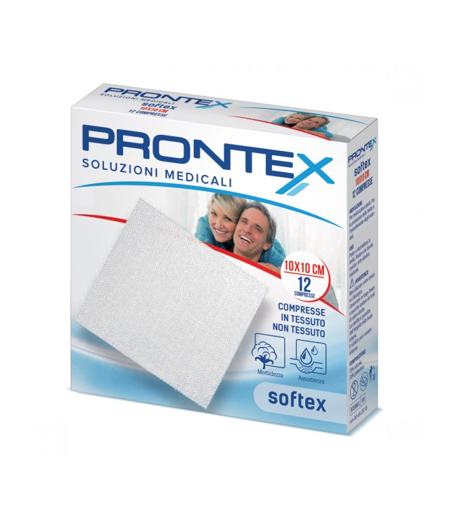 PRONTEX SOFTEX 10X10 CM 12 PEZZI