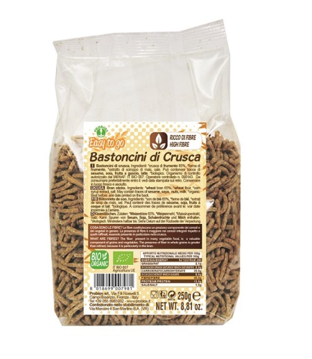 PROBIOS CRUSCA BIO BASTONC.250GR PROBIOS CRUSCA BIO BASTONC.250GR