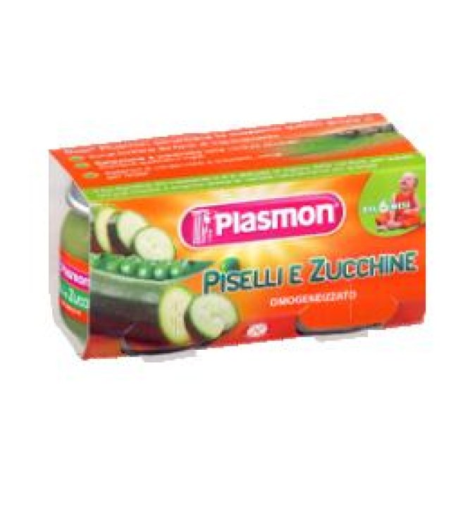 PLASMON OMOG PISELLI/ZUCC 80GR     2 VAS