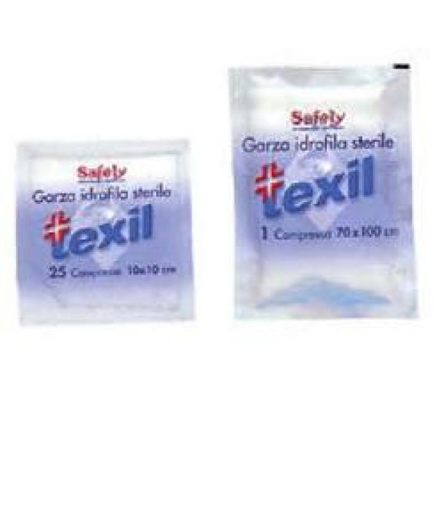 Safety Garza Texil di puro cotone idrofilo 10x10cm 1kg - Para