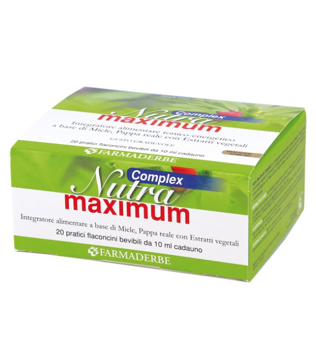 NUTRA MAXIMUM COMPLEX 20FL 10M NUTRA MAXIMUM COMPLEX 20FL 10M