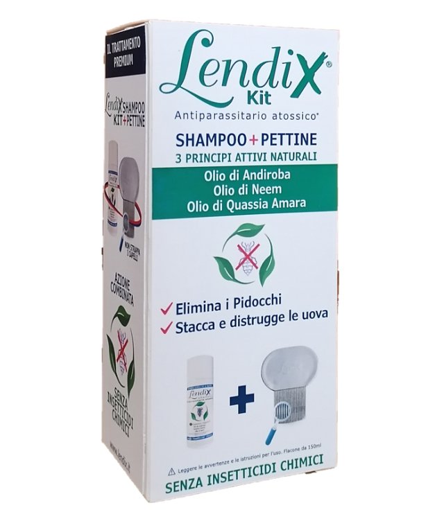 LENDIX KIT SHAMPO+PETTINE ANTIPID