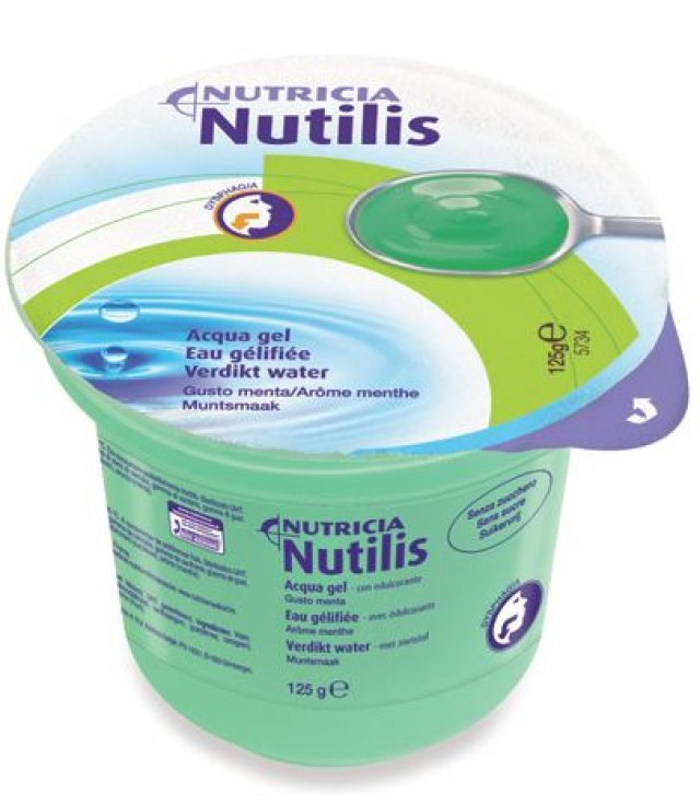 NUTILIS AQUA GEL MENTA 125 G 12 PEZZI