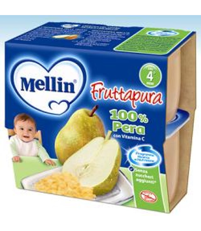 MELLIN FRUT PUR PERA      100GR    4 VAS