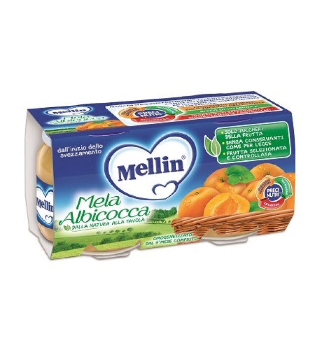 MELLIN OMOGENEIZ FRUTTA MISTA GR.100X2