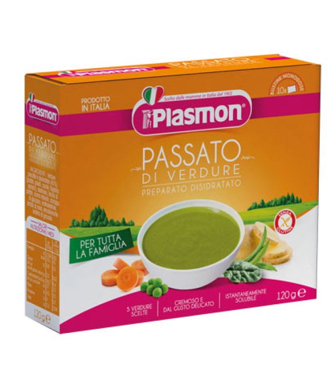 PLASMON PASSATO DRY VERDURA 10BS