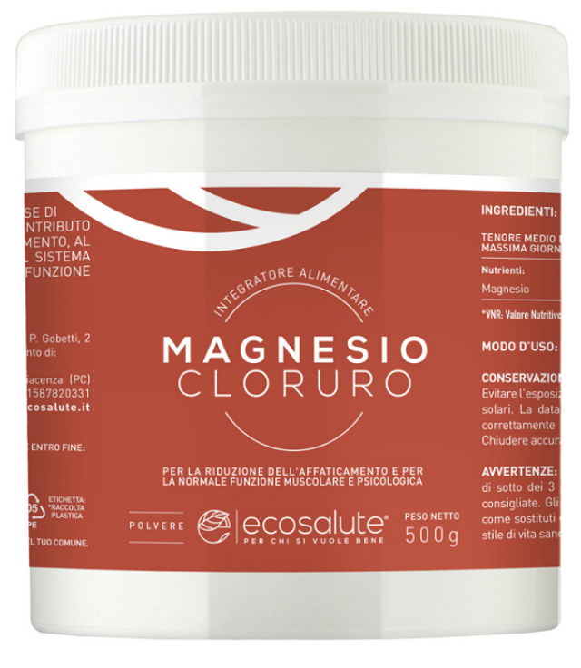 MAGNESIO CLORURO POLVERE 500 G
