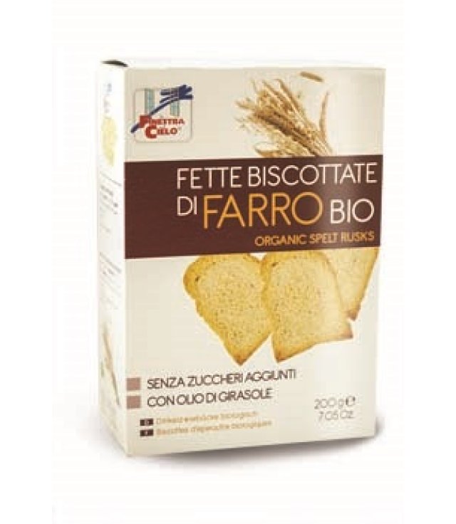 FETTE BISCOTTATE FARRO BIO200G