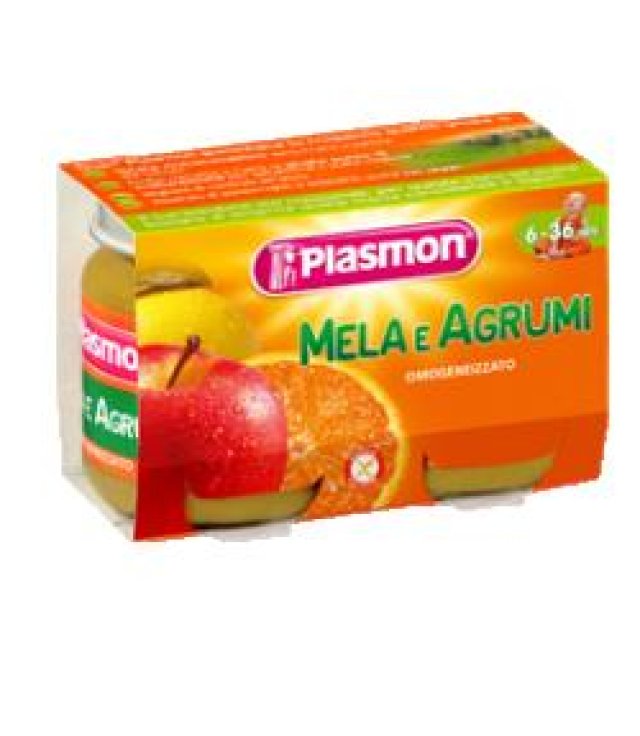 PLASMON OMOG MELA/AGRUMI2X104G