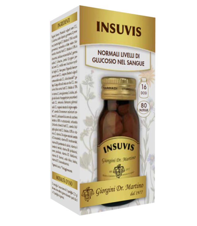 INSUVIS 80 PASTIGLIE 40G