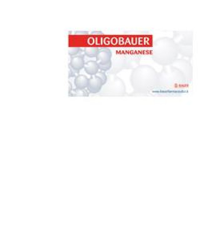 OLIGOBAUER MANGANESE (1) FIALE