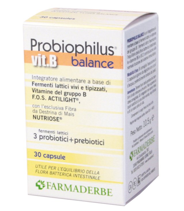PROBIOPHILUS VITAMINA B 30 CAPSULE