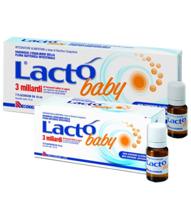 LACTO BABY 12 FLACONCINI 3 MILIARDI 10 ML