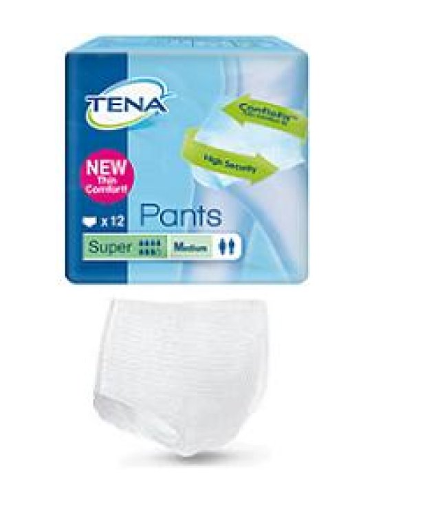 TENA PANTS SUPER PANN S 12PZ