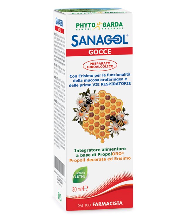 SANAGOL GOCCE PROPOLI ESTRATTO IDROALCOLICO 30 ML