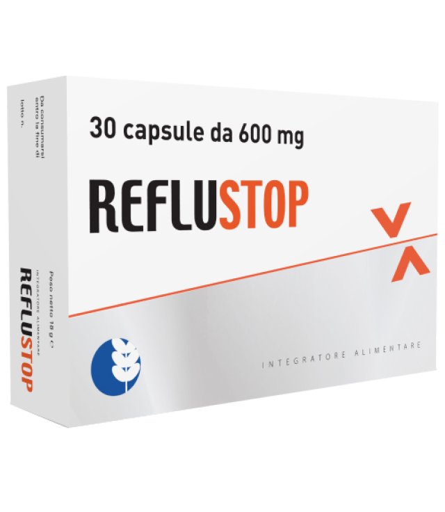 REFLUSTOP 30 600MG CAPSULE