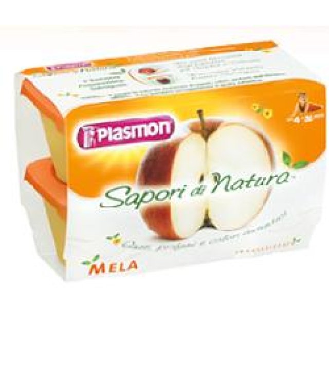 PLASMON OMOG S/NAT MELA   100GR    4 VAS