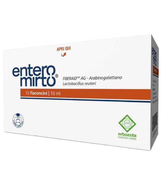 ENTERO MIRTO 10 FLACONCINI DA 10 ML