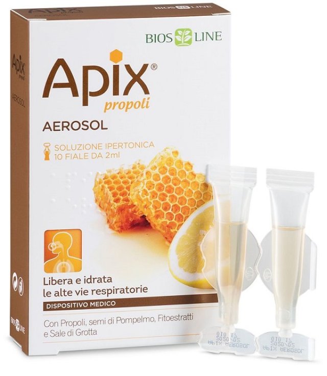 APIX PROPOLI AEROSOL 10 FIALE MONODOSE X 2 ML