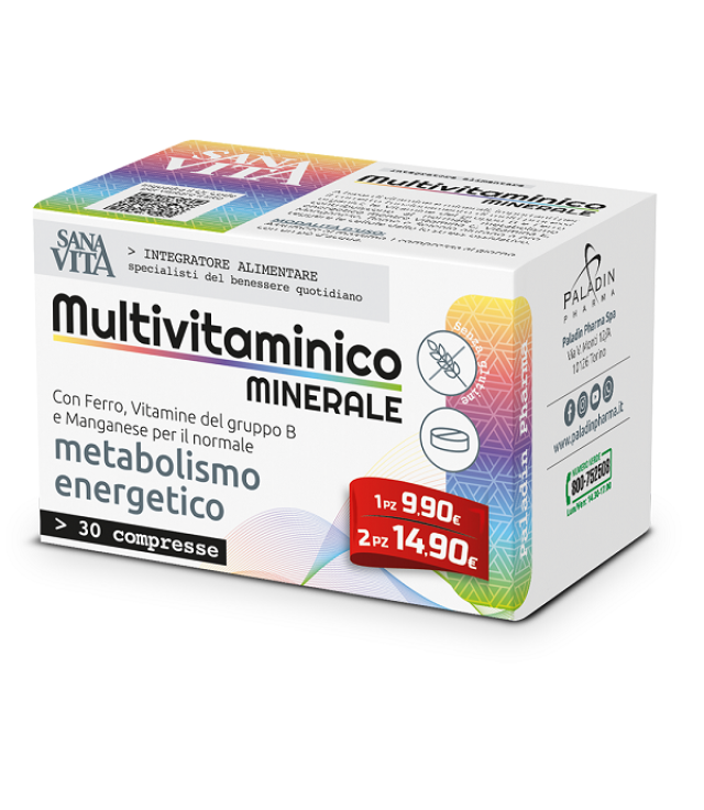 SANAVITA MULTIVIT MINER 30CPR