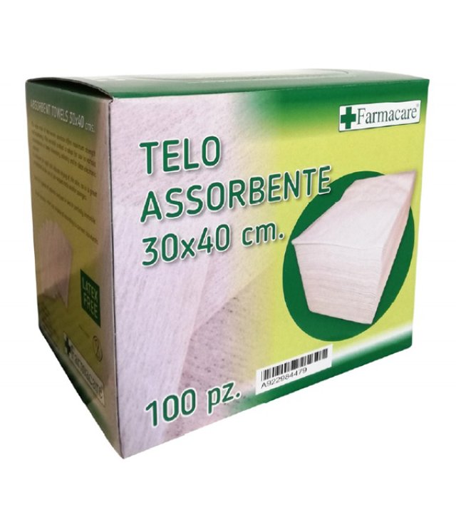 TELO ASSORBENTE 30X40CM   FARMAC 100 PZ