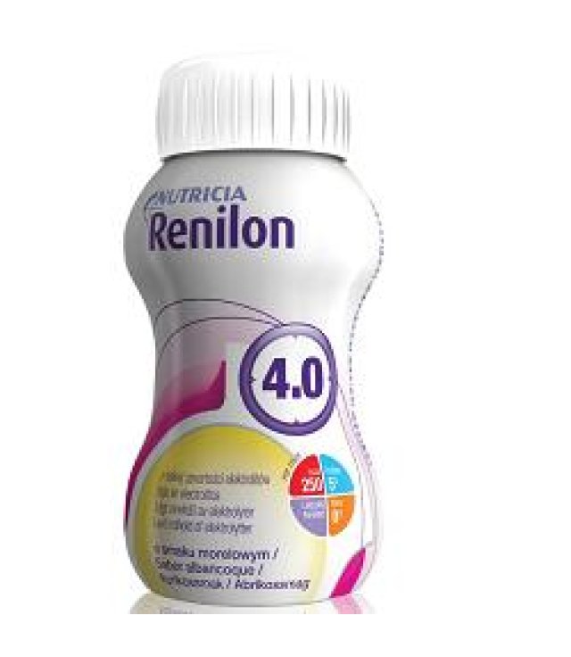 RENILON 4,0 ALBICOCCA 125 ML X 4 PEZZI