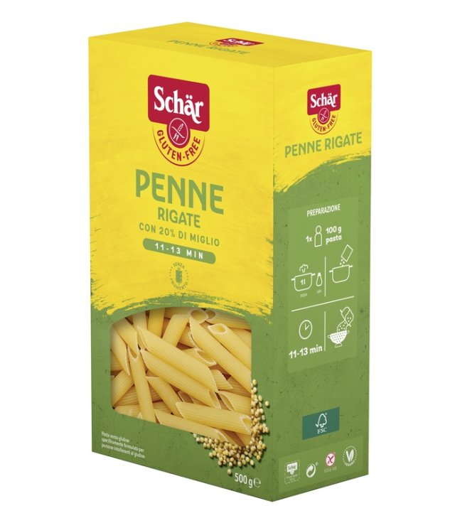 SCHAR PENNE RIGATE S/GLUT 500G