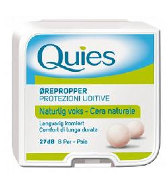 QUIES TAPPO AURIC CERA 8PA