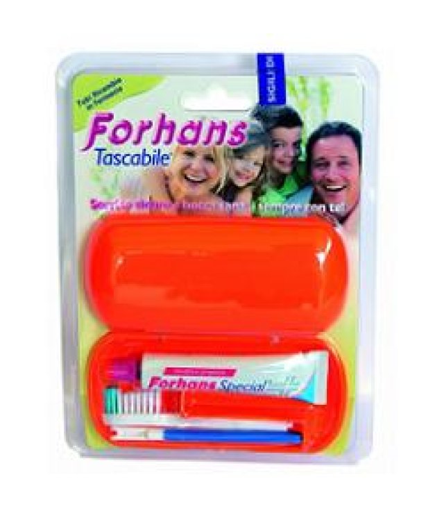 FORHANS SPAZ+DENT TRAVEL KIT