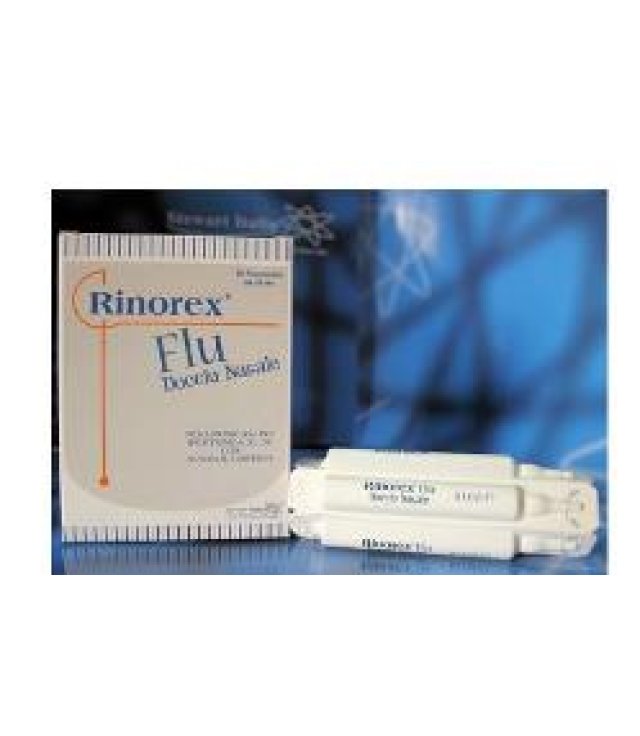 RINOREX FLU DOCCIA NASALE 10 FLACONCINI 10 ML