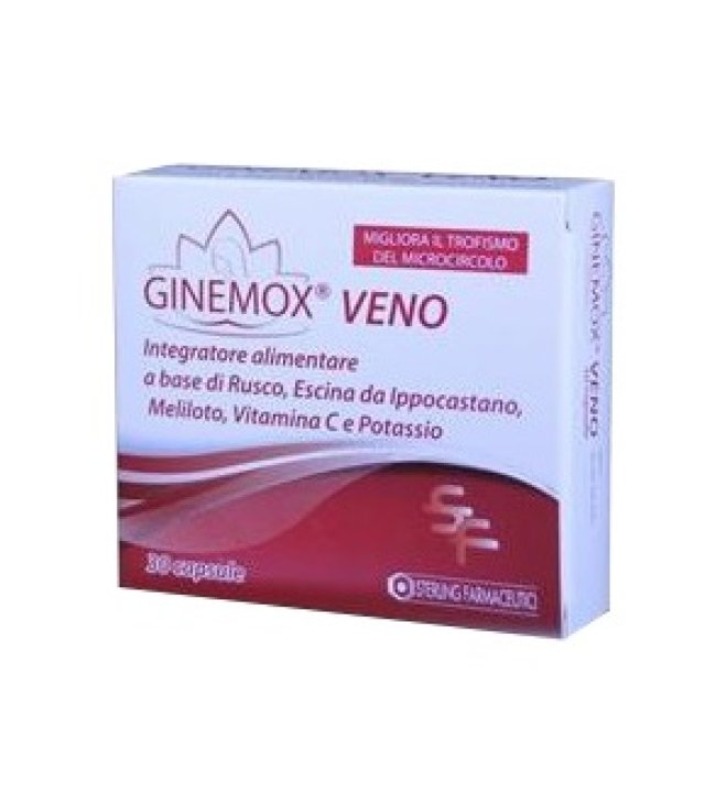 GINEMOX VENO 30 CAPSULE
