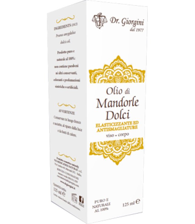 OLIO DI MANDORLE DOLCI 125ML