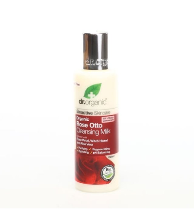 DR ORGANIC ROSE CLEANSING MILK