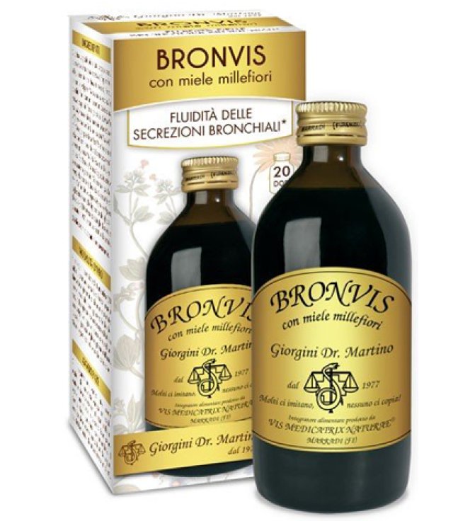 BRONVIS CON MIELE MILLEF 200ML