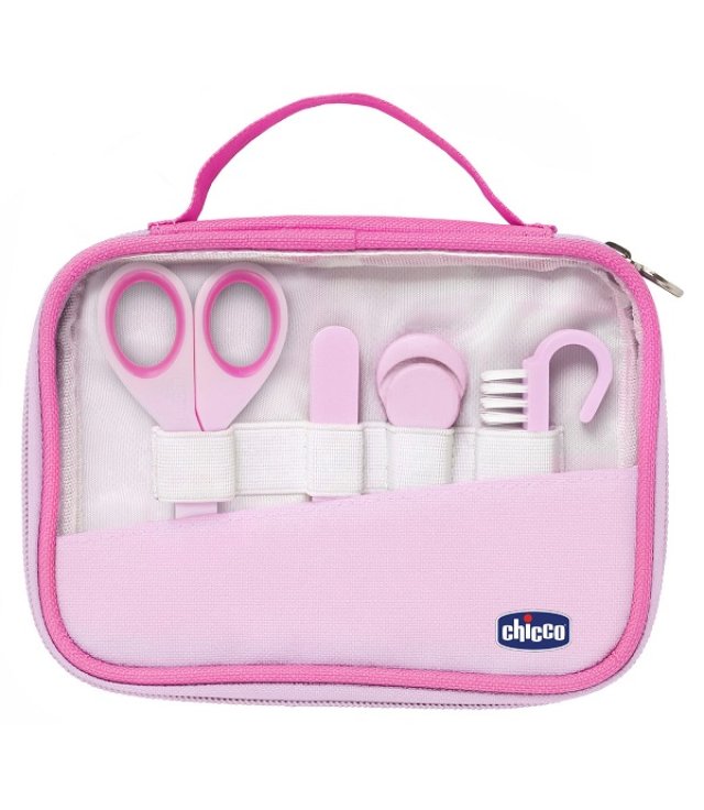 CHICCO SET UNGHIE ROSA-LILLA