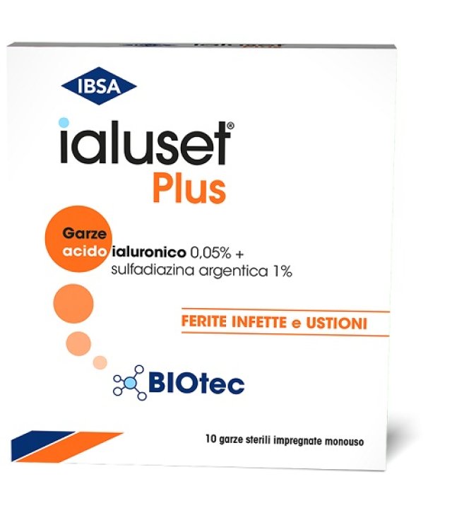 IALUSET PLUS GARZA 10X10 10PZ