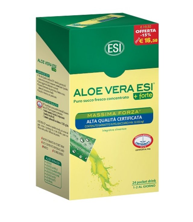 ALOE VERA 24 POCKET DRINK MASSIMA FORZA 24 POCKET 20 ML