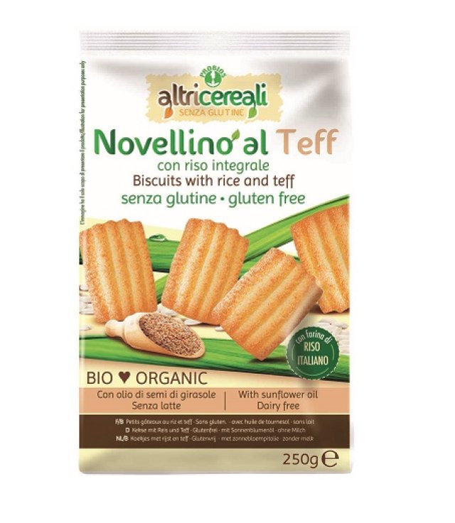 ALTRI CEREALI NOVELLINO TEFF E RISO INTEGRALE 250 G