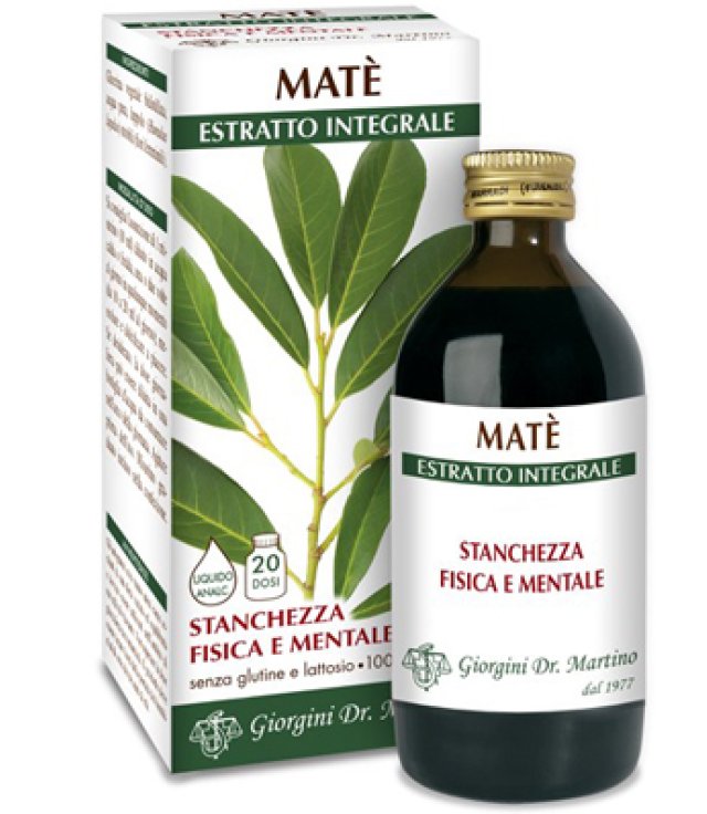 MATE' ESTRATTO INTEGRALE 200ML