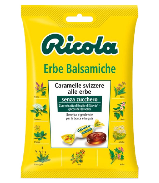 RICOLA CARAM.ERBE BALSAM.S/Z 70G RICOLA CARAM.ERBE BALSAM.S/Z 70G