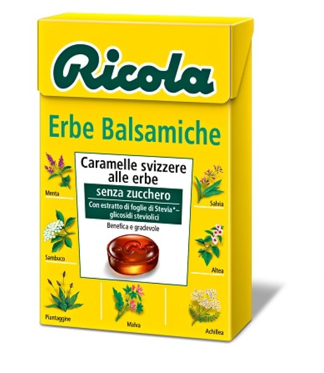 RICOLA CARAM.ERBE BALS. S/Z.50G RICOLA CARAM.ERBE BALS. S/Z.50G