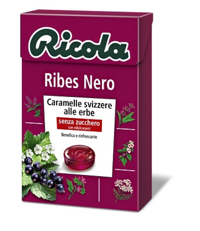 RICOLA CARAM.RIBES NERO S/Z.50G RICOLA CARAM.RIBES NERO S/Z.50G