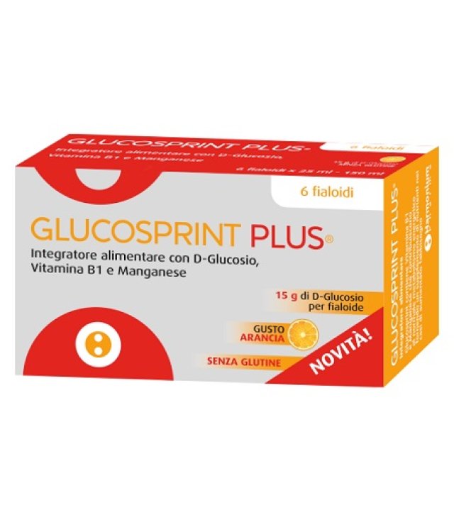 GLUCOSPRINT PLUS ARANCIA 6F
