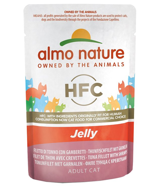 ALMO CAT JELLY 55 GR TONNO E G