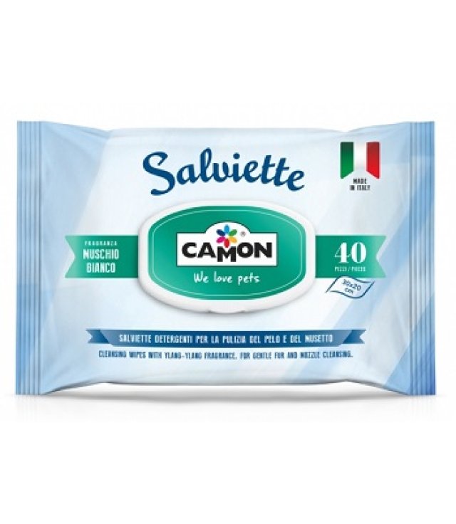 SALVIETTE MUSCHIO BIANCO 40SAL SALVIETTE MUSCHIO BIANCO 40SAL