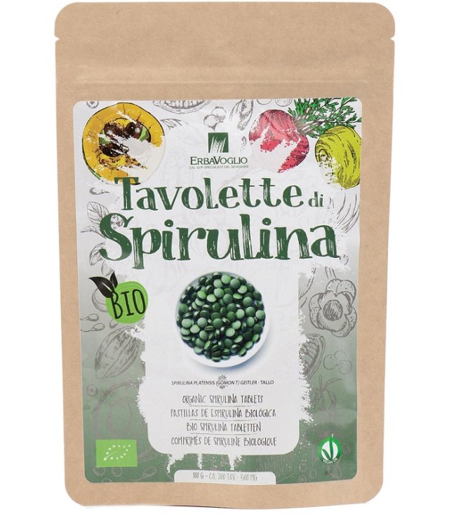 TAVOLETTE DI SPIRULINA BIO