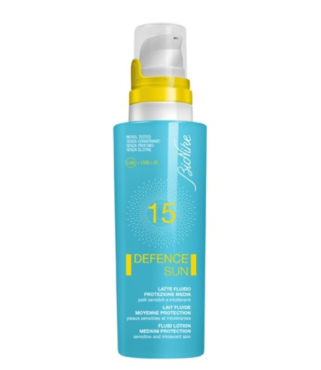 DEFENCE SUN 15 LATTE FLUIDO PROTEZIONE MEDIA 125 ML